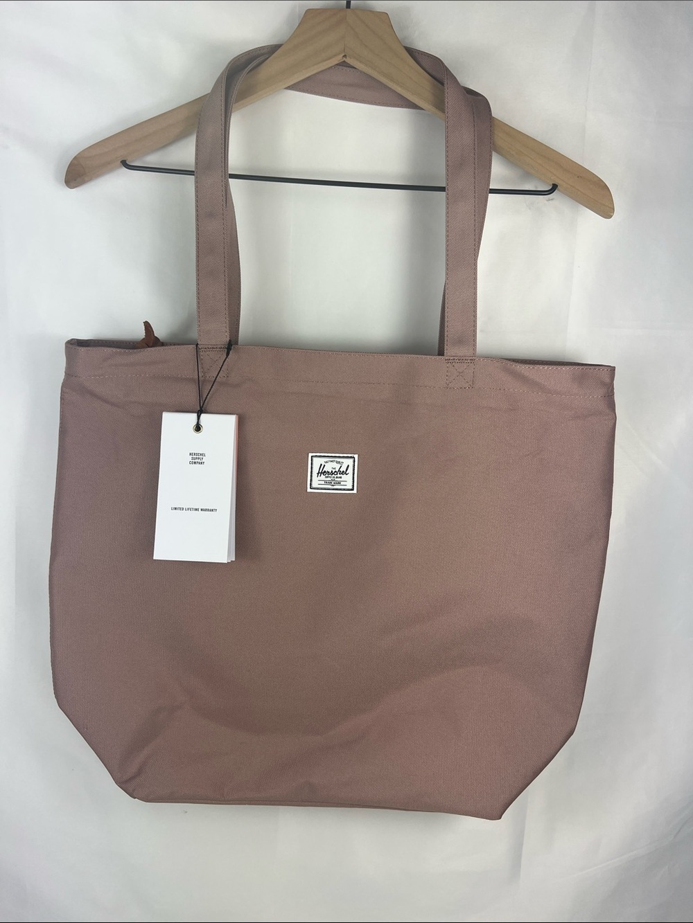 Herschel Mica Tote Bag Mauve NWT